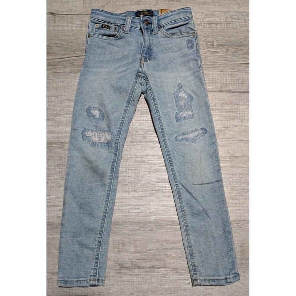Ralph Lauren Polo Jeans The Tompkins Skinny High Rise Girls Sz 5 w/ Tags READ